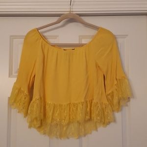 Zara long sleeve blouse